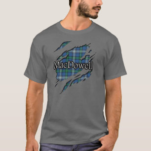 Scottish Clan MacDowell MacDowall Tartan Spirit T-Shirt