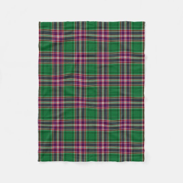 Scottish Clan MacFarlane Jagd Tartan Kariert Fleecedecke (Vorderseite)