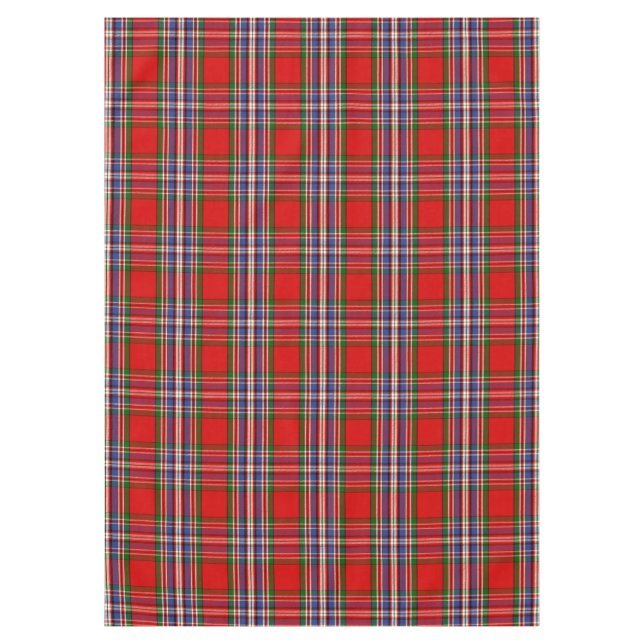 Scottish Clan MacFarlane Red Tartan Kariert Tischdecke (Vorderseite)
