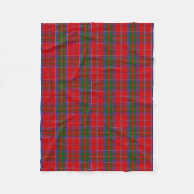 Scottish Clan MacGillivray Tartan Kariert Fleecedecke (Vorderseite)