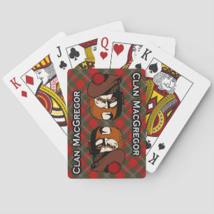 Scottish Clan MacGregor Tartan Deck Spielkarten