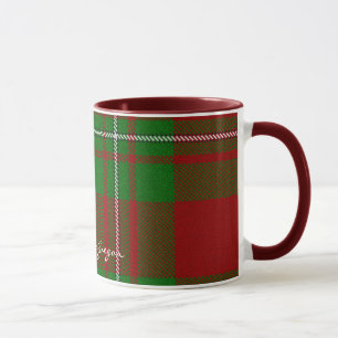 Scottish Clan MacGregor Tartan Designer Tasse