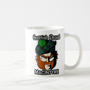 Scottish Clan MacIntyre Tartan Scottish Kaffeetasse