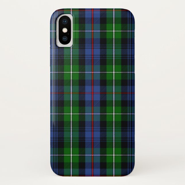 Scottish Clan MacKenzie Tartan Kariert Case-Mate iPhone Hülle (Rückseite)