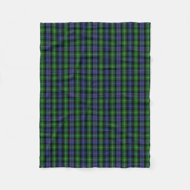Scottish Clan MacKenzie Tartan Kariert Fleecedecke (Vorderseite)