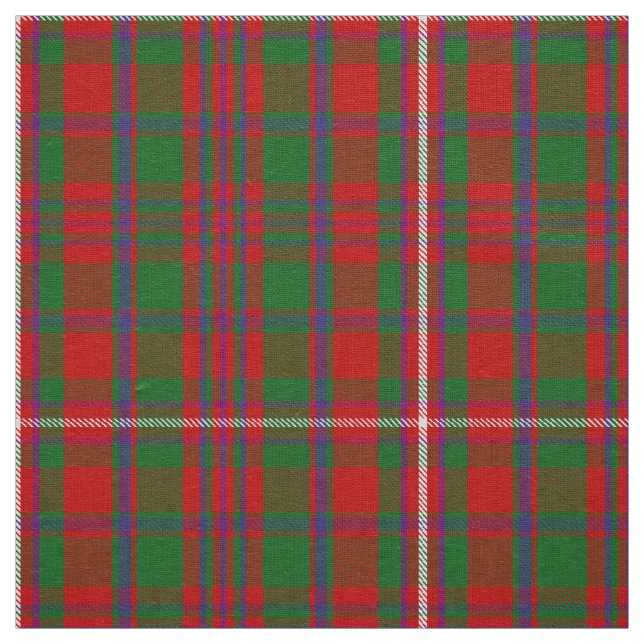 Scottish Clan MacKinnon Tartan Kariert Stoff (Muster)