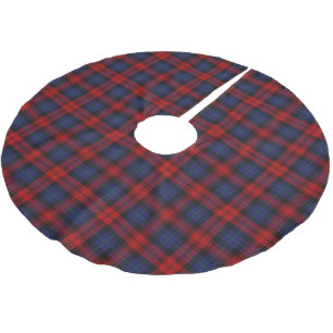 Scottish Clan MacLachlan Tartan Polyester Weihnachtsbaumdecke