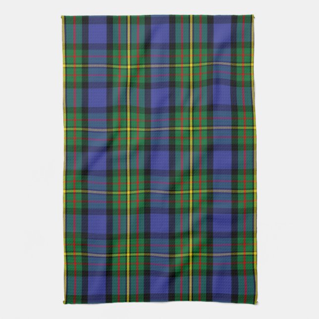Scottish Clan MacLaren Tartan Kariert Geschirrtuch (Vertikal)