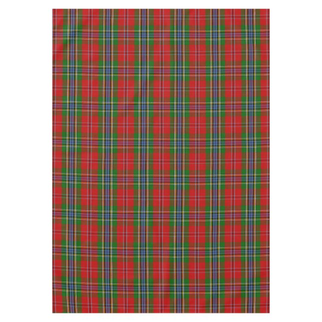 Scottish Clan MacLean von Duart Tartan Kariert Tischdecke (Vorderseite)
