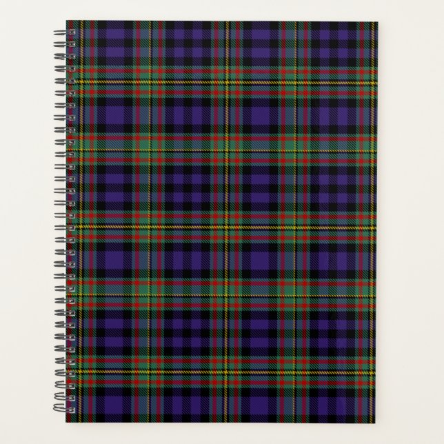 Scottish Clan MacLellan Tartan Kariert Planer (Vorderseite)