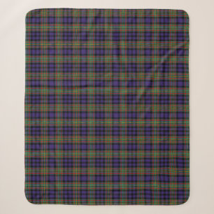Scottish Clan MacLellan Tartan Kariert Sherpadecke