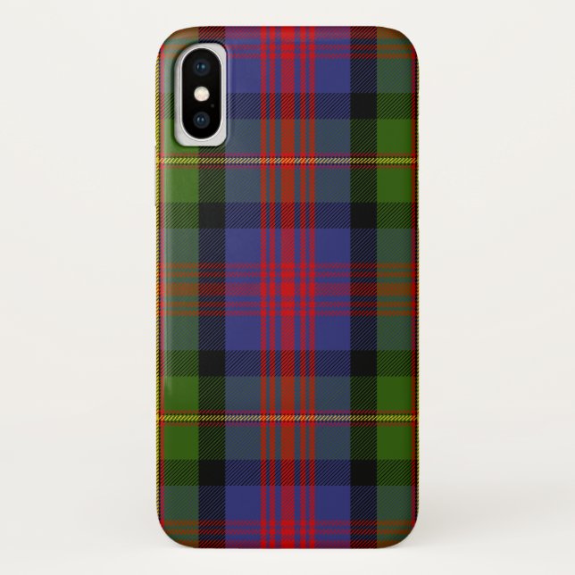 Scottish Clan MacLennan Tartan Kariert Case-Mate iPhone Hülle (Rückseite)