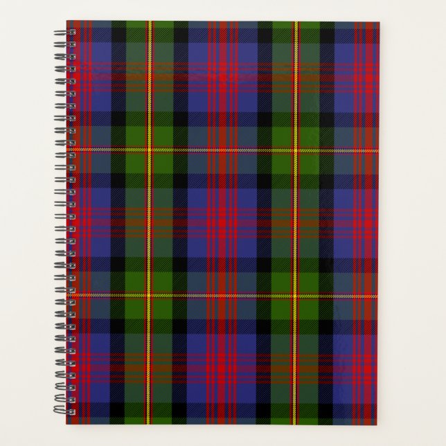 Scottish Clan MacLennan Tartan Kariert Planer (Vorderseite)