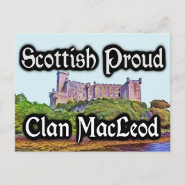 Scottish Clan MacLeod Dunvegan Castle Postcard Postkarte
