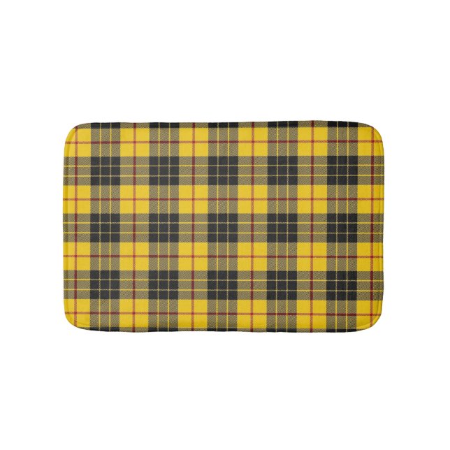 Scottish Clan MacLeod Tartan Kariert Badematte (Vorderseite)