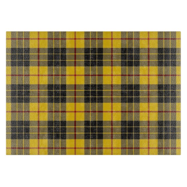 Scottish Clan MacLeod von Lewis Tartan Schneidebrett (Vorderseite)