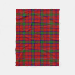 Scottish Clan MacLintock Tartan Kariert Fleecedecke