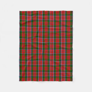 Scottish Clan MacNaughton Tartan Kariert Fleecedecke