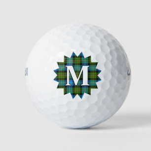 Scottish Clan MacNeil Tartan Kariert Burst Golfball