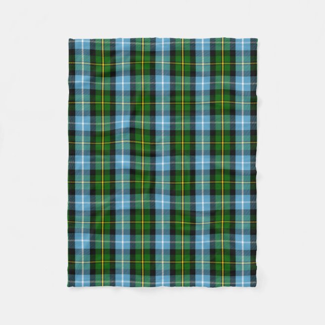 Scottish Clan MacNeil Tartan Kariert Fleecedecke (Vorderseite)