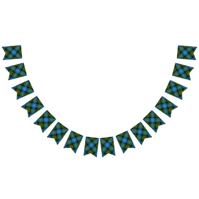 Scottish Clan MacNeil Tartan Wimpelkette (Alle)