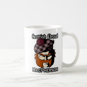 Scottish Clan MacPherson Tartan Scottish Kaffeetasse