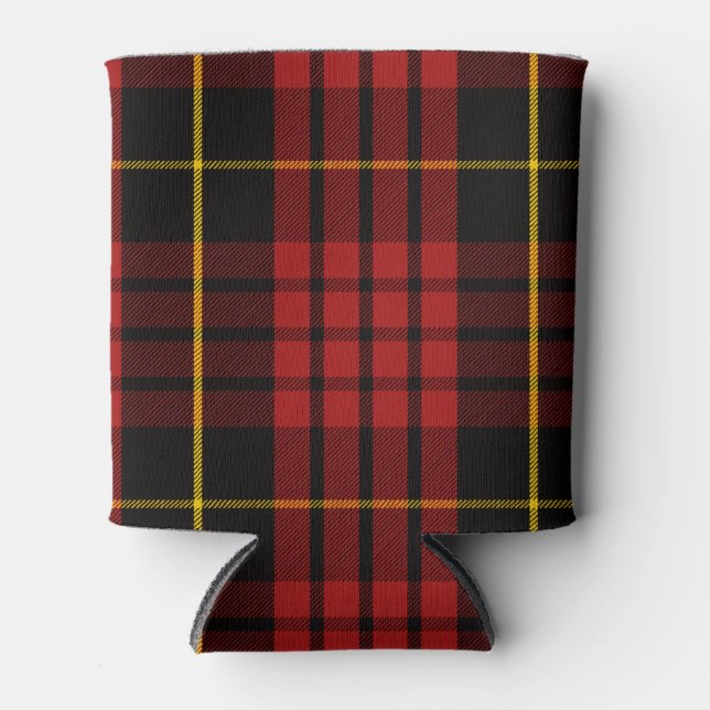 Scottish Clan MacQueen Tartan Kariert Dosenkühler (Vorderseite)