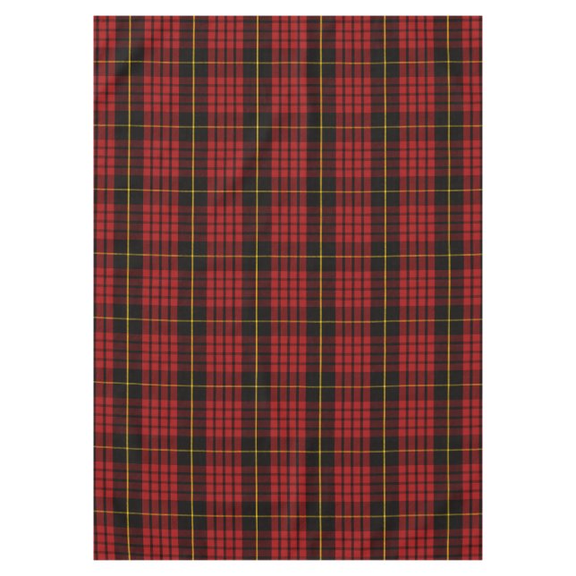 Scottish Clan MacQueen Tartan Kariert Tischdecke (Vorderseite)