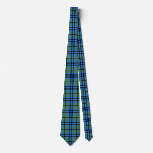 Scottish Clan Marshall Tartan Kariert Krawatte (Vorderseite)