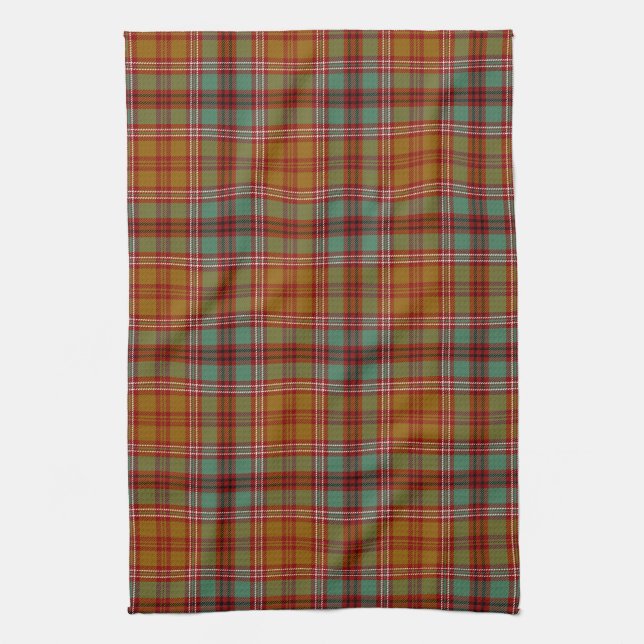 Scottish Clan McCall Tartan Kariert Geschirrtuch (Vertikal)