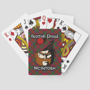 Scottish Clan McIntosh Tartan Deck Spielkarten