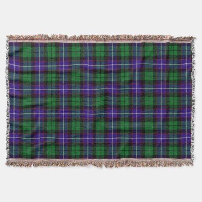 Scottish Clan Mitchell Tartan Kariert Decke (Vorderseite)