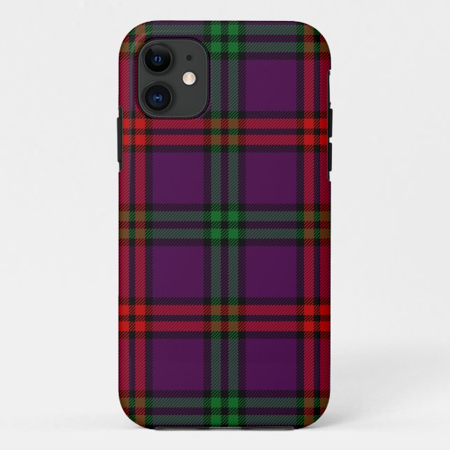 Scottish Clan Montgomery Tartan Kariert Case-Mate iPhone Hülle (Rückseite)
