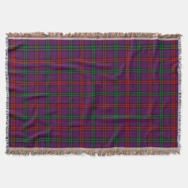 Scottish Clan Montgomery Tartan Kariert Decke (Vorderseite)
