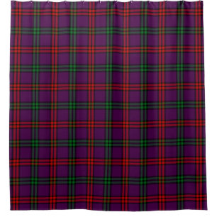 Scottish Clan Montgomery Tartan Kariert Duschvorhang