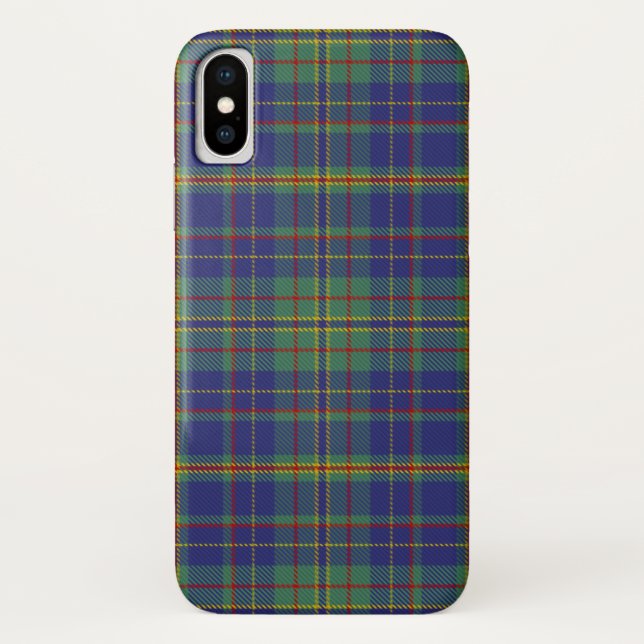 Scottish Clan Platt Tartan Kariert Case-Mate iPhone Hülle (Rückseite)
