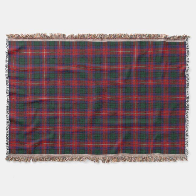Scottish Clan Rattray Tartan Decke (Vorderseite)