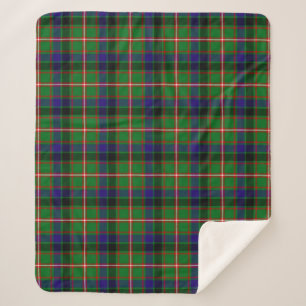 Scottish Clan Reid Tartan Kariert Sherpadecke
