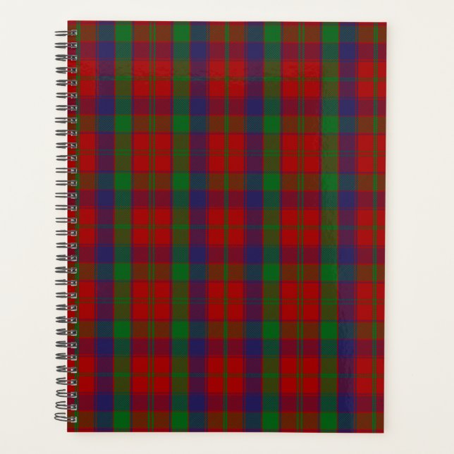Scottish Clan Robertson Tartan Kariert Planer (Vorderseite)
