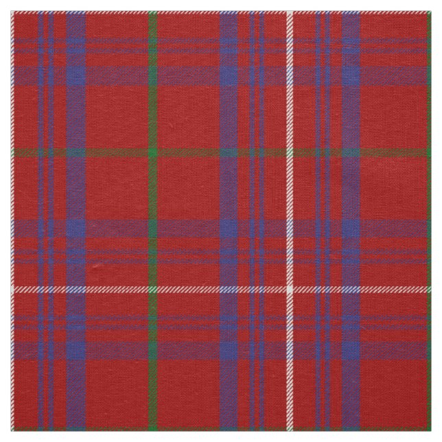 Scottish Clan Rose Tartan Kariert Stoff (Muster)