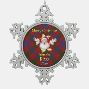 Scottish Clan Ross Christmas Ornament