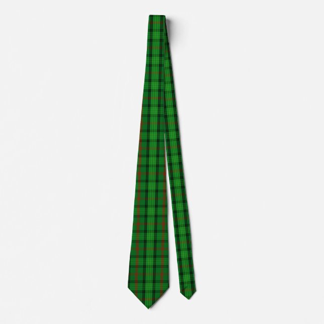 Scottish Clan Ross Tartan Kariert Krawatte (Vorderseite)