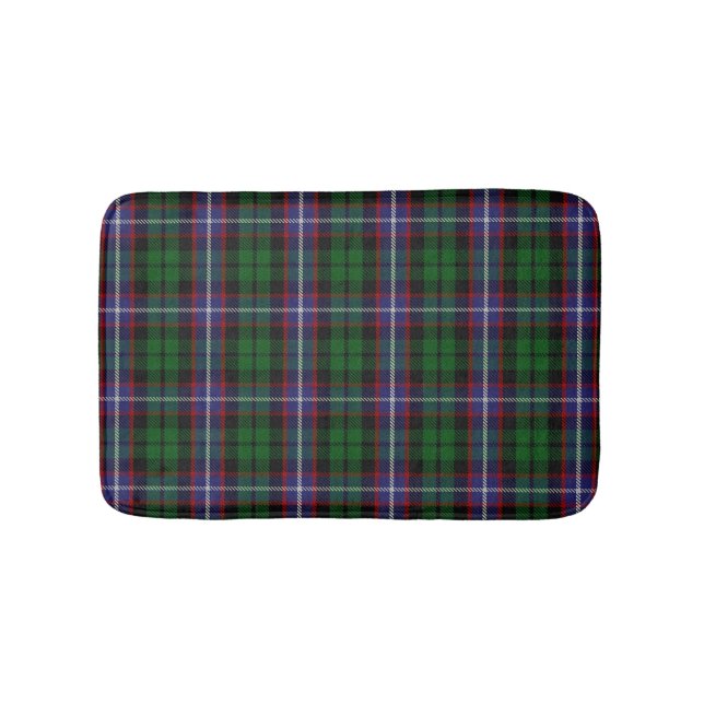 Scottish Clan Russell Tartan Kariert Badematte (Vorderseite)