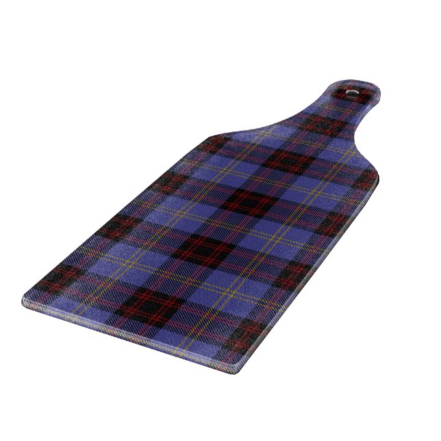 Scottish Clan Rutherford Tartan Schneidebrett (Ecke)