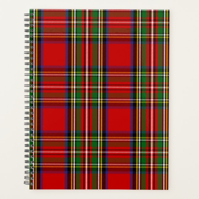 Scottish Clan Stewart Tartan Kariert Planer (Vorderseite)