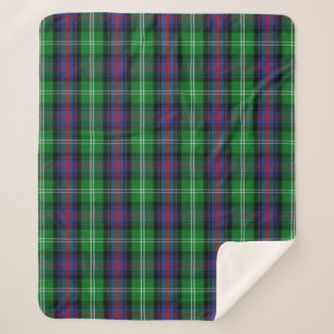 Scottish Clan Sutherland Tartan Kariert Sherpadecke