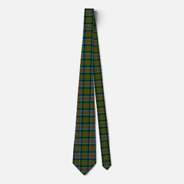 Scottish Clan Tennant Tartan Kariert Krawatte (Vorderseite)