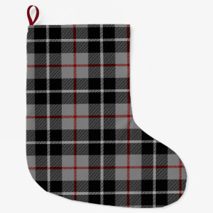 Scottish Clan Thompson Tartan Kariert Großer Weihnachtsstrumpf