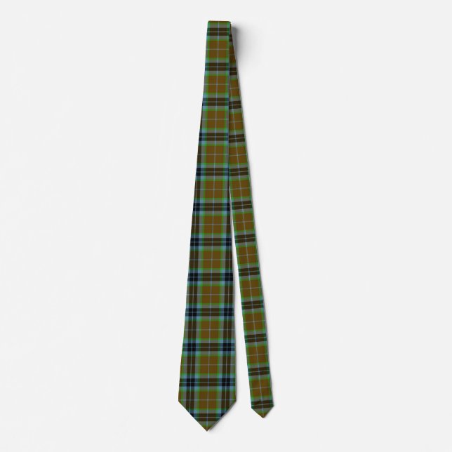 Scottish Clan Thomson Tartan Kariert Krawatte (Vorderseite)