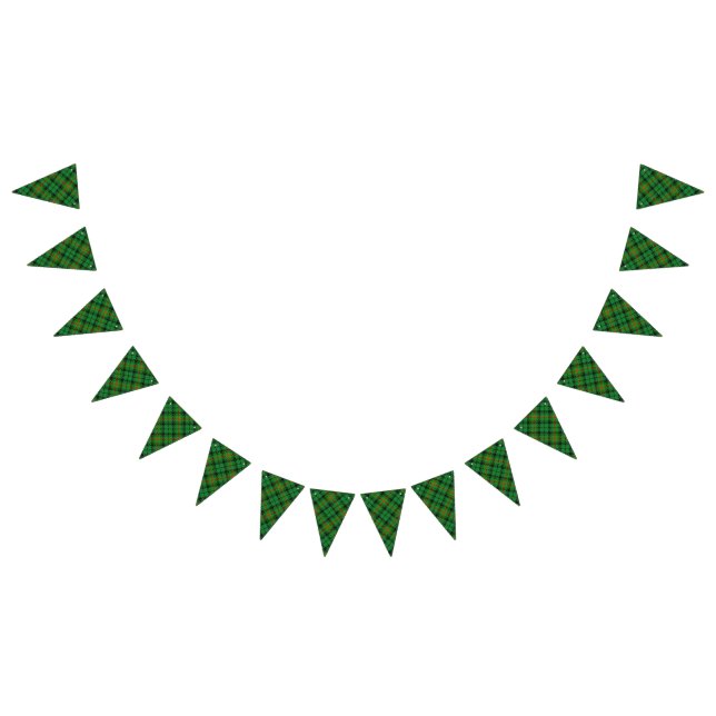 Scottish Clan Urquhart Tartan Wimpelkette (Alle)